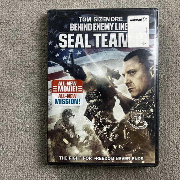 Seal Team 8 Behind Enemy Lines DVD Tom Sizemore New Sealed Action War Movie — photo 2